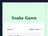Snake Game